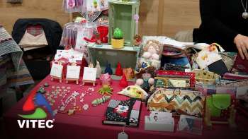 Feira de artesanato no Fórum Terceira