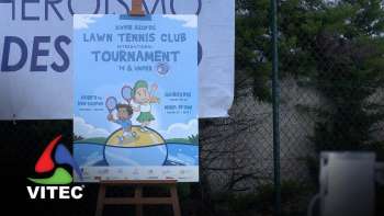 Abertura do Torneio Internacional de Ténis