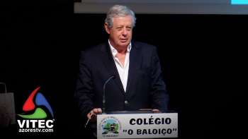 O neuropediatra Nuno Lobo Antunes no encontro "Vamos falar sobre as nossas crianças", em Angra.