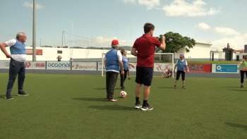 Futebol a andar incentiva a prática de atividade física nas faixas etárias mais velhas