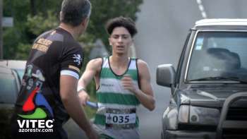 Corrida de Estafeta da Salga nas comemorações do Dia do Regimento de Guarnição n º1