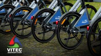 Em Angra, sistema de bicicletas partilhadas está a ser um sucesso