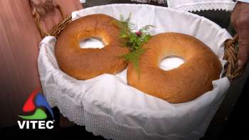 Festas de Sto. António, em Sta. Bárbara, com desfile sobre o culto ao Espírito Santo