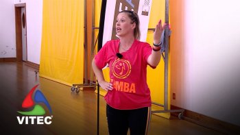 Aula de Zumba na Semana Europeia do Desporto