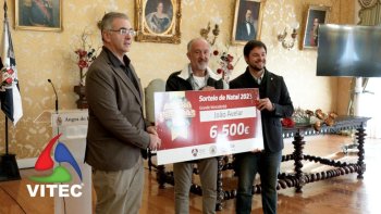 Mais um ano, mais uma entrega do prémio final do sorteio Angra Prendas Mil