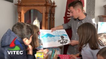 Livro infantil aborda o ser ilhéu através da amizade entre um menino e um cagarro