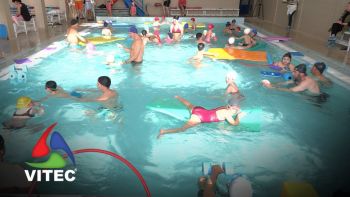 Dia do Pai assinalado nas Piscinas Municipais, em Angra