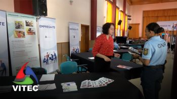 Em São Bento foi possível conhecer de perto as oportunidades de formação e emprego