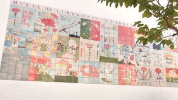 Escolas da Ilha Terceira são responsáveis pela elaboração do Mural da Liberdade em Angra do Heroísmo