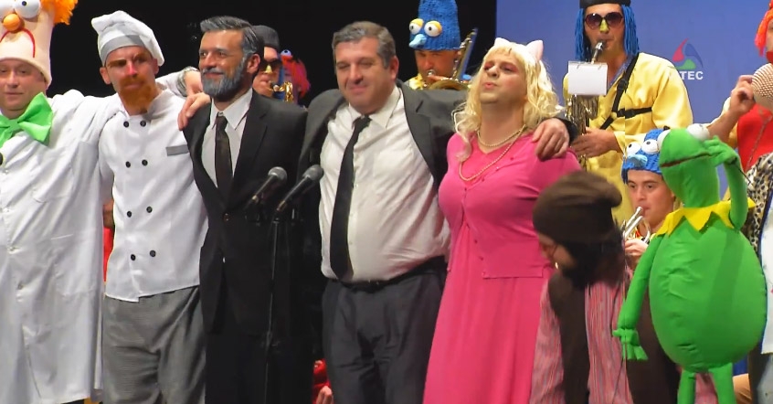 Os Marretas - Bailinho dos Rapazes das Doze Ribeiras - Carnaval 2015