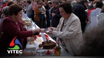 Licores tradicionais e bolos decorados invadem a Praça Velha