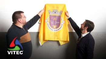 Pavilhão e tanque para fornecimento de água à lavoura ao serviço da população de Santa Bárbara