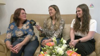 Agarrada à fé, Maria do Carmo Ávila agradece ao Espírito Santo pela saúde dos seus filhos