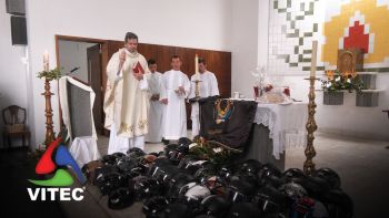 Motards terceirenses celebram o seu dia nacional com missa em São Rafael