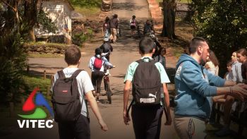 Caminhar e pedalar pela amizade foi uma iniciativa da Escola Jerónimo Emiliano de Andrade