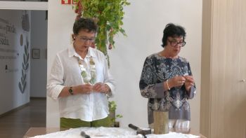 Centro Comunitário da Vila Nova vive o Espírito Santo e aprende a fazer flores para as coroas