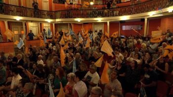 Luísa Barcelos apresenta-se como candidata da coligação PSD/CDS à Câmara de Angra