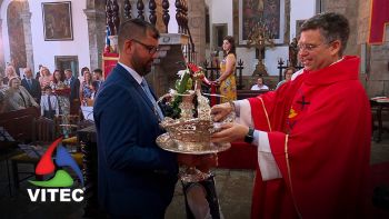 Missa com evocação a São Pedro e São Paulo com as Coroações do Espírito Santo nas Sanjoaninas 2025