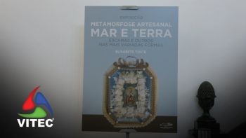 Elisabete Toste honra as memórias de família com trabalhos em escama de peixe e missangas