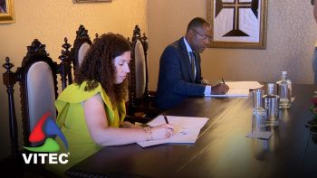 Está assinado o protocolo de geminação entre as cidades da Praia da Vitória e Praia de Cabo Verde