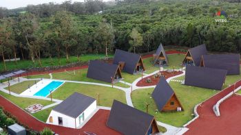 Quinta do Ícaro: um novo refúgio em forma de triângulo para recarregar energias