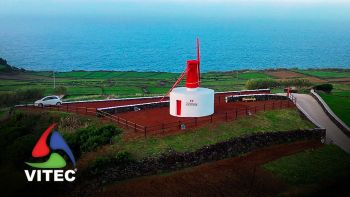 Moinho de vento do Cabo do Raminho volta a girar no Pico do Tio Delfina
