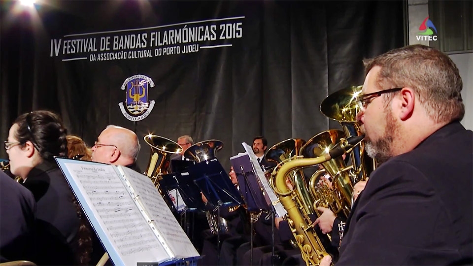 Sociedade Filarmónica União Praiense no IV Festival no Porto Judeu