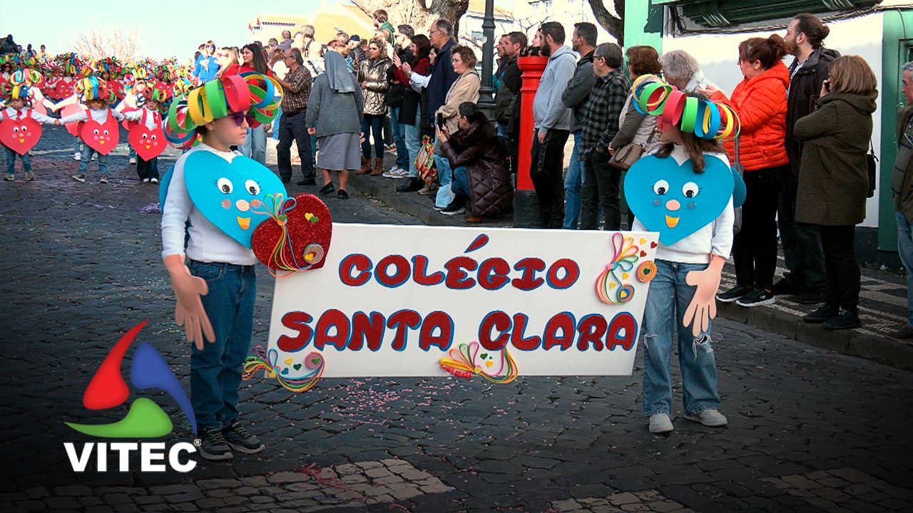 Crianças animam Angra do Heroísmo em desfile de Carnaval