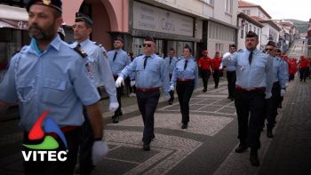 Dia Municipal do Bombeiro da Praia da Vitória com a presença da Escola de Infantes e Cadetes