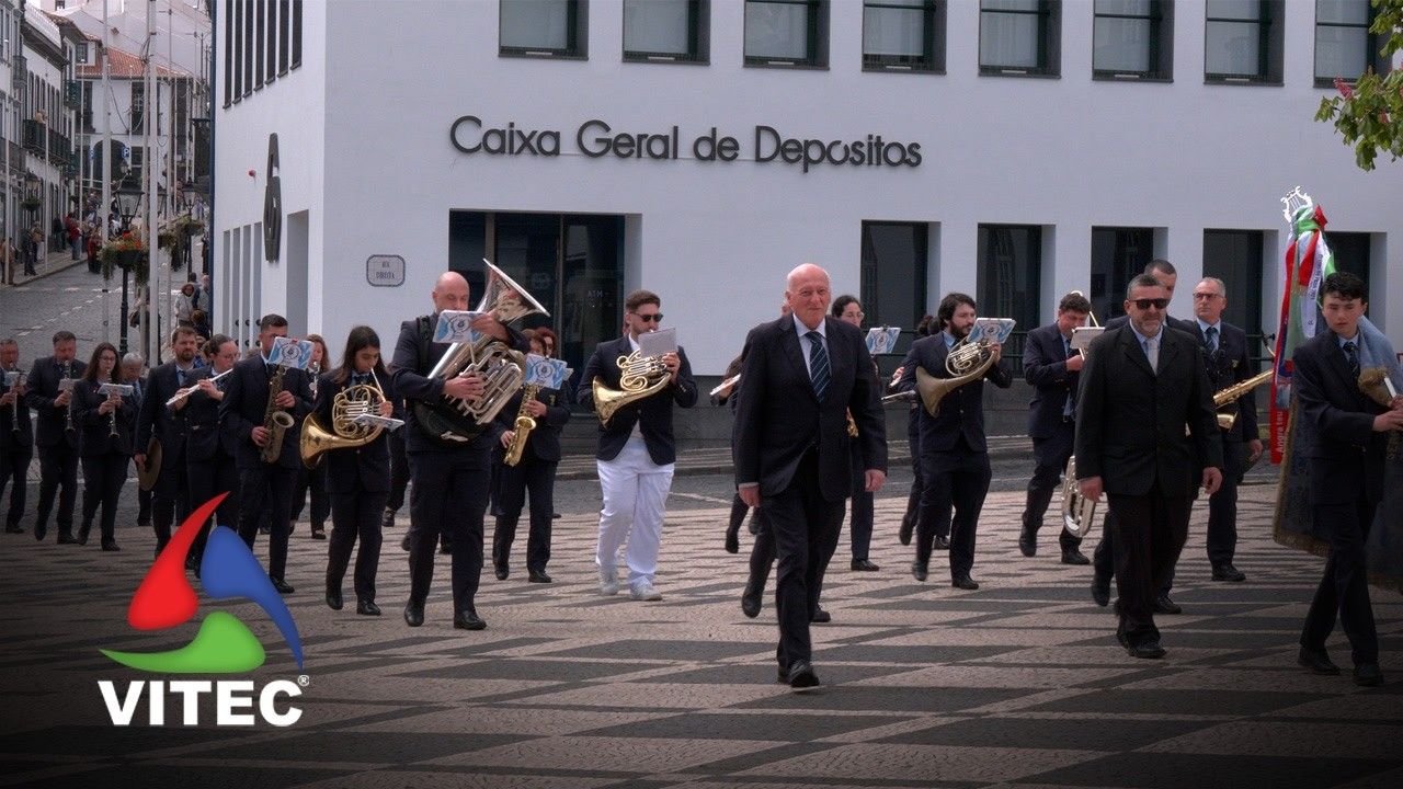 Filarmónicas festejam a liberdade com desfile em Angra do Heroísmo