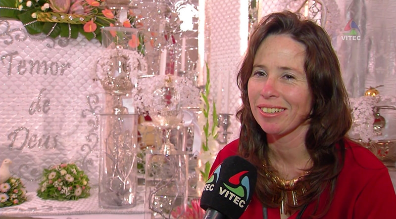 Altar do Espírito Santo com os 7 dons - Terceira Dimensão 197