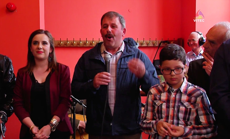 Cantoria no Lançamento do Livro "O Improviso"