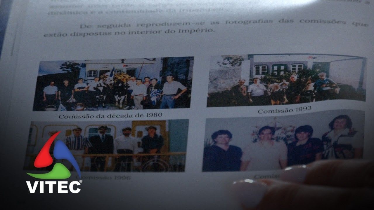 Comissão de Festas do Império do Cantinho 2026 deixa um livro a espelhar a Irmandade