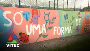 "Muralizando a Sexualidade": crianças e jovens dão cor aos espaços e transmitem mensagens